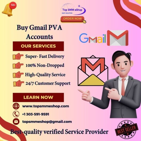 Buy Gmail PVA Accounts